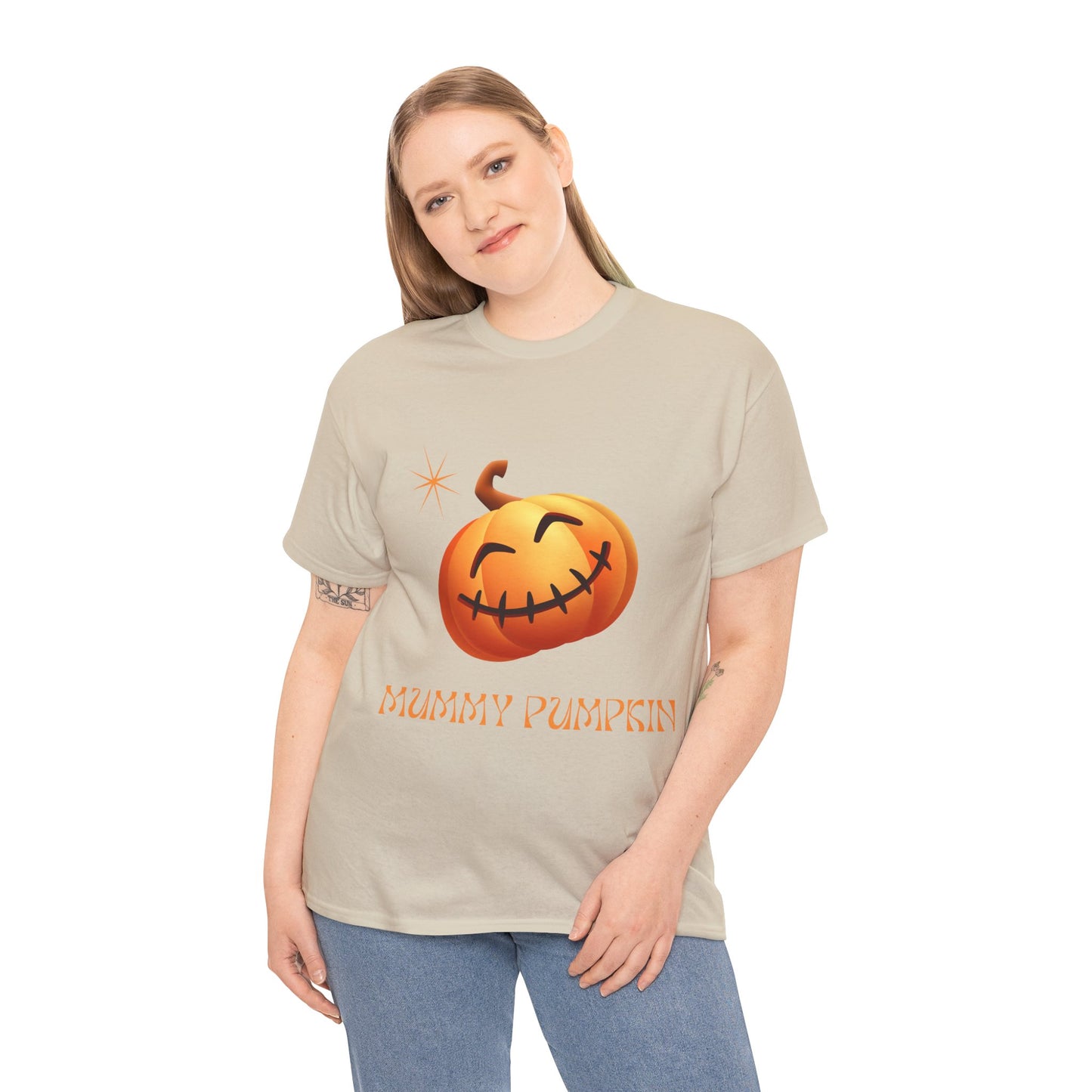 Mummy Pumpkin - Unisex Heavy Cotton Tee