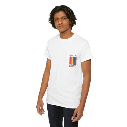 Unisex Heavy Cotton Tee - Embrace The Diversity Mini