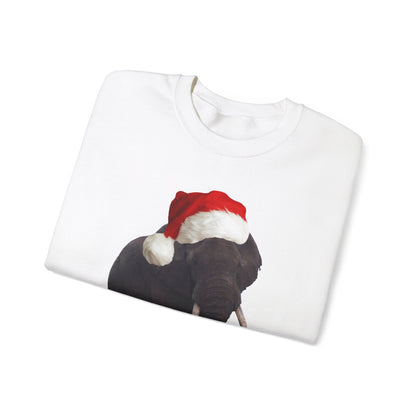 Trunk loads of Christmas cheer - Elephant Christmas jumper