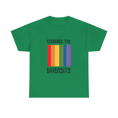 Unisex Heavy Cotton Tee - Embrace The Diversity