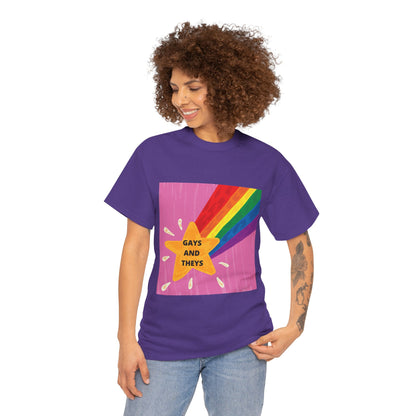 Unisex Heavy Cotton Tee - Gays And Theys