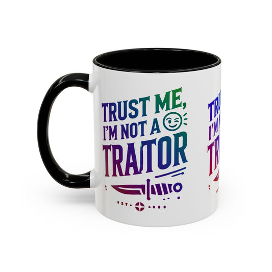 leanne quigley, claudia winkleman, traitors mug, traitors cup, coffee cup, TV show Mug, morning coffee, traitor or faithful, unapologetically you, unapologetically faithful.