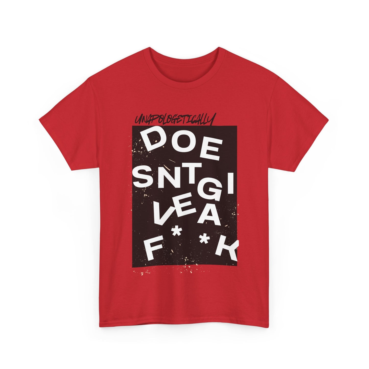 Unapologetically Doesn't Give a F**k Scramble Tee