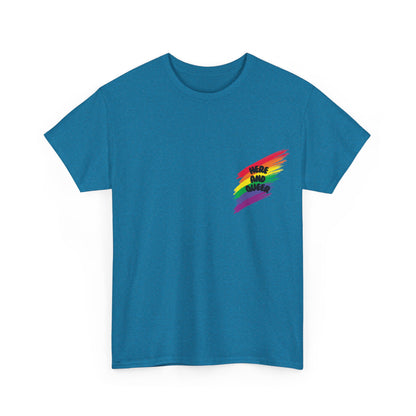 Unisex Heavy Cotton Tee - Here And Queer Mini