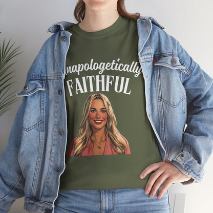 Unapologetically Faithful 1 Unisex tee