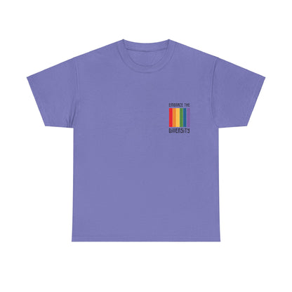 Unisex Heavy Cotton Tee - Embrace The Diversity Mini