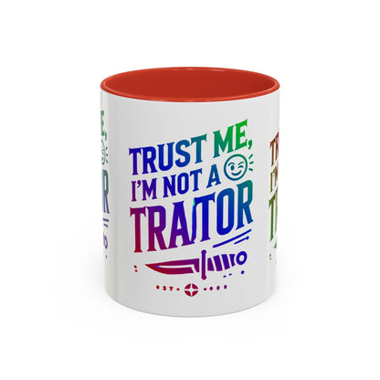 leanne quigley, claudia winkleman, traitors mug, traitors cup, coffee cup, TV show Mug, morning coffee, traitor or faithful, unapologetically you, unapologetically faithful.