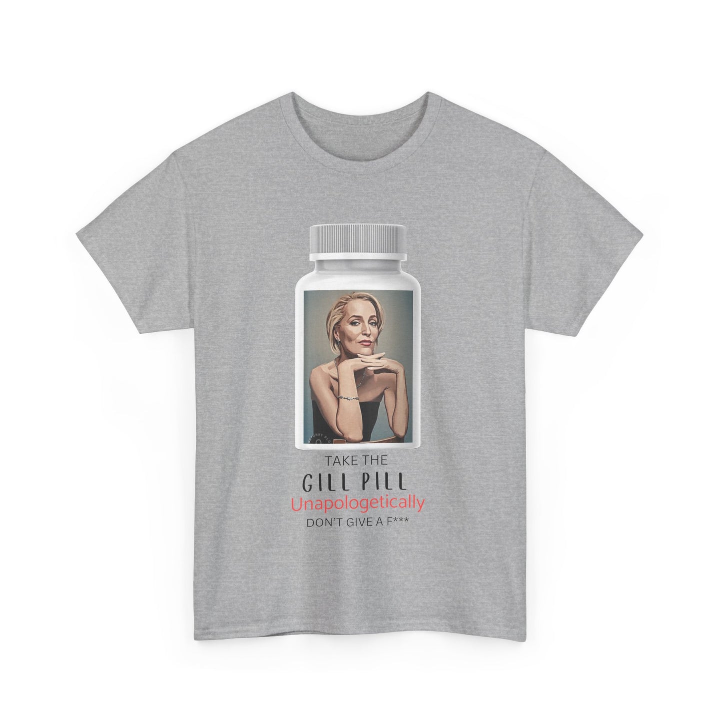 Unapologetically Doesn't Give a F**k Gill Pill Tee