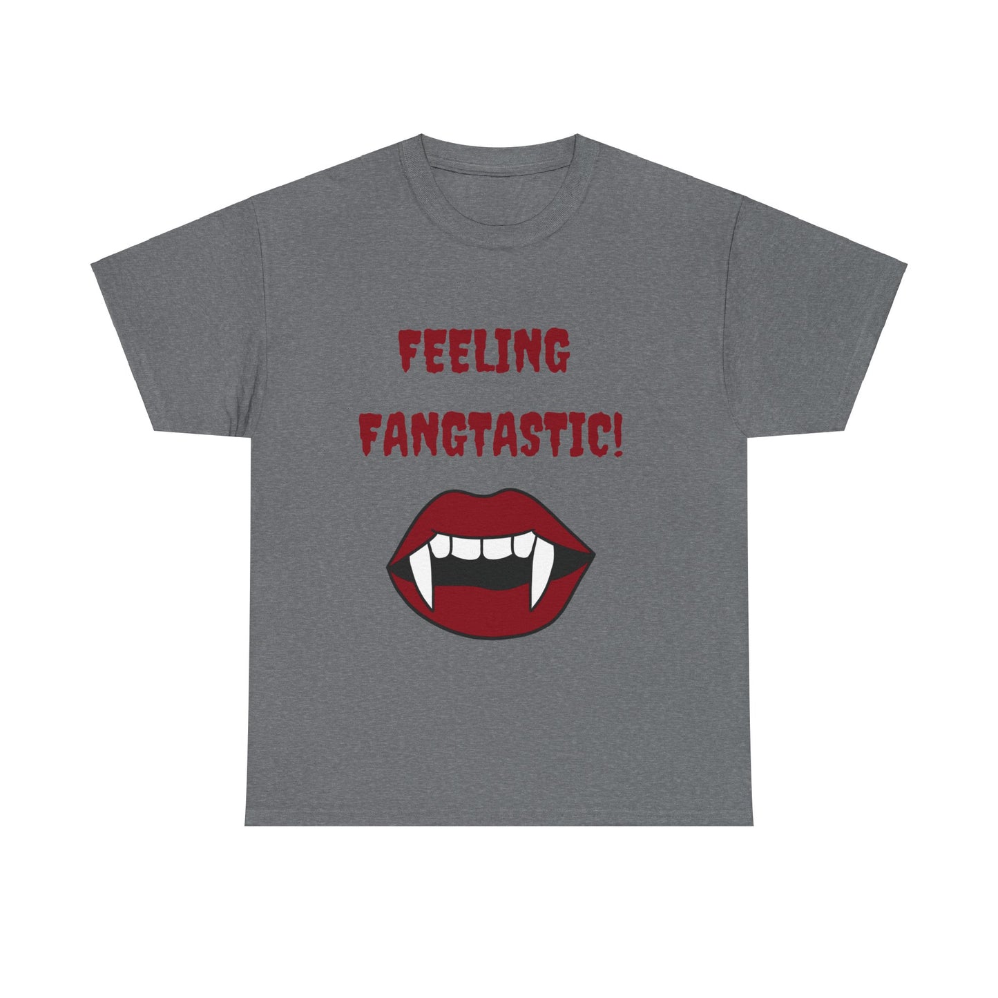 Unisex Heavy Cotton Tee - Feeling Fangtastic