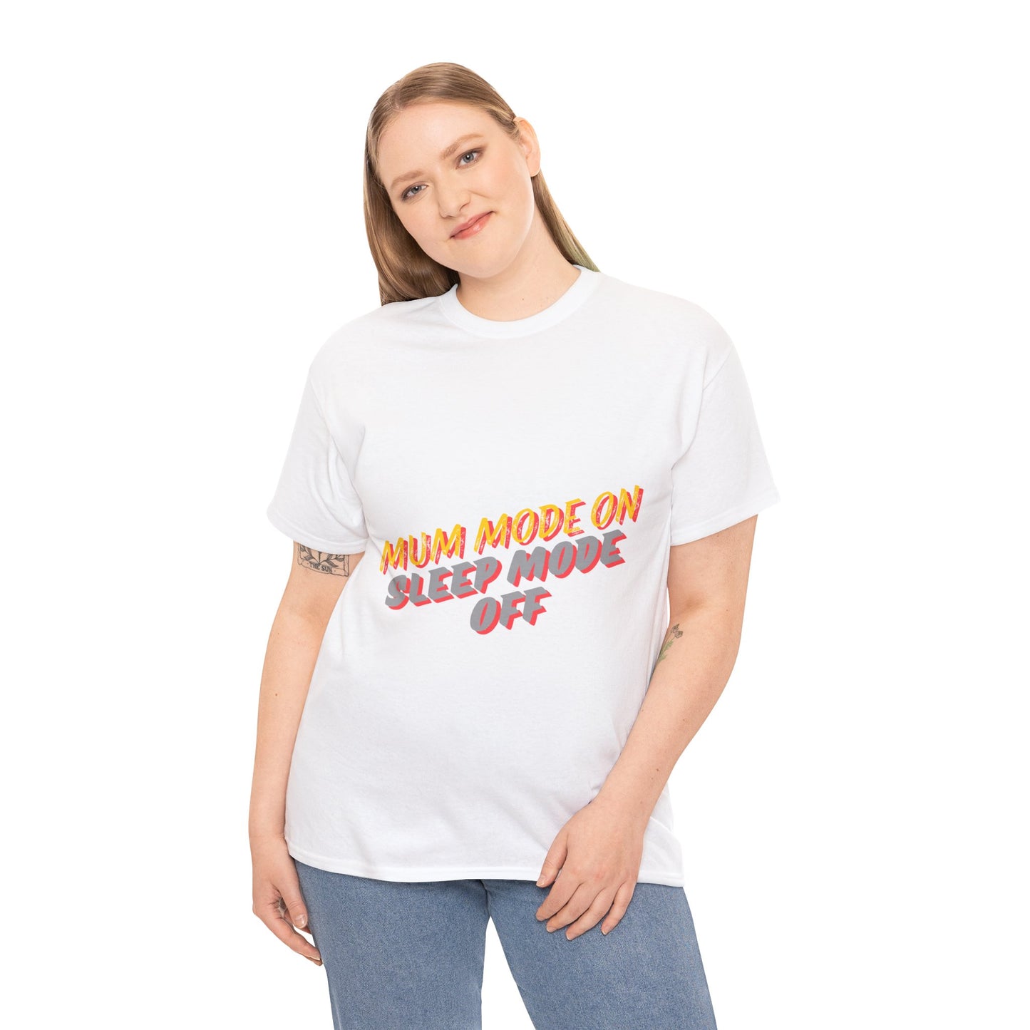 Unisex Heavy Cotton Tee - Mum Mode On