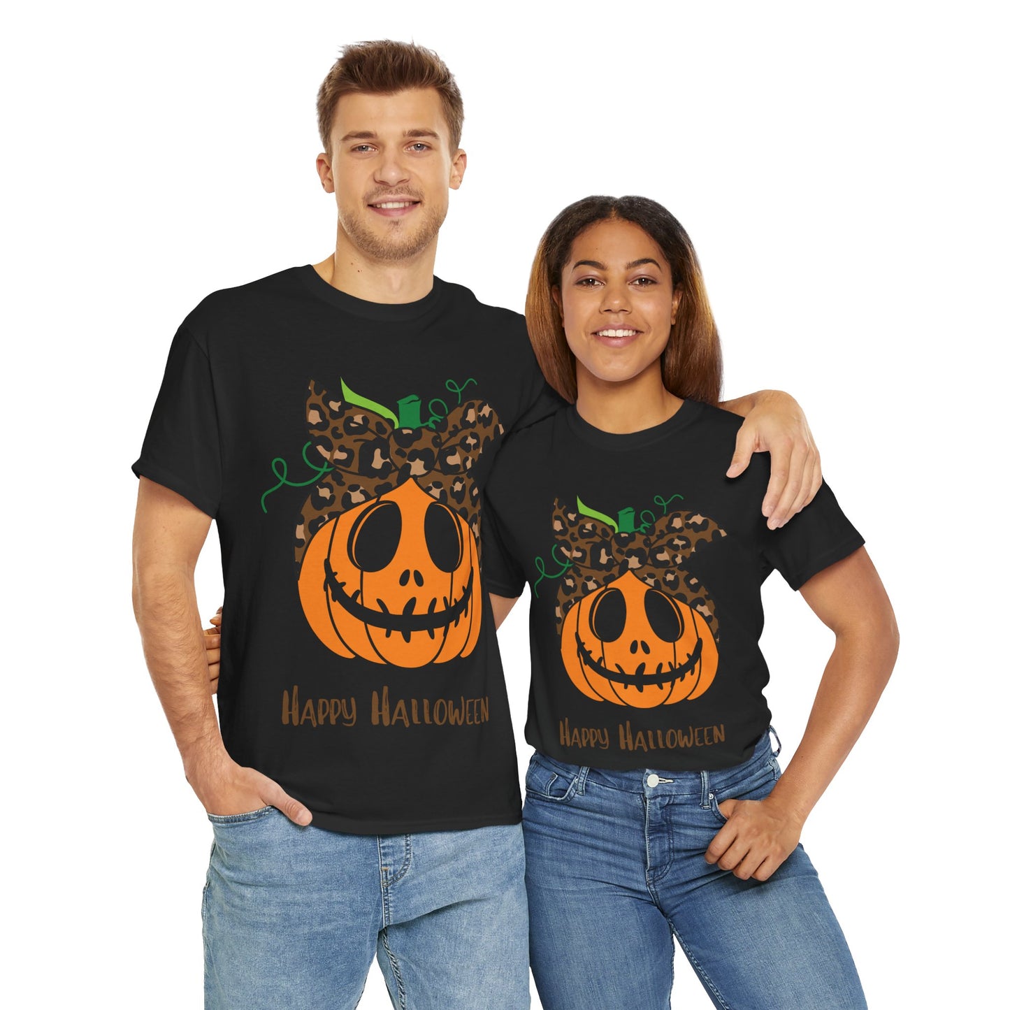 Unisex Heavy Cotton Tee - Happy Halloween