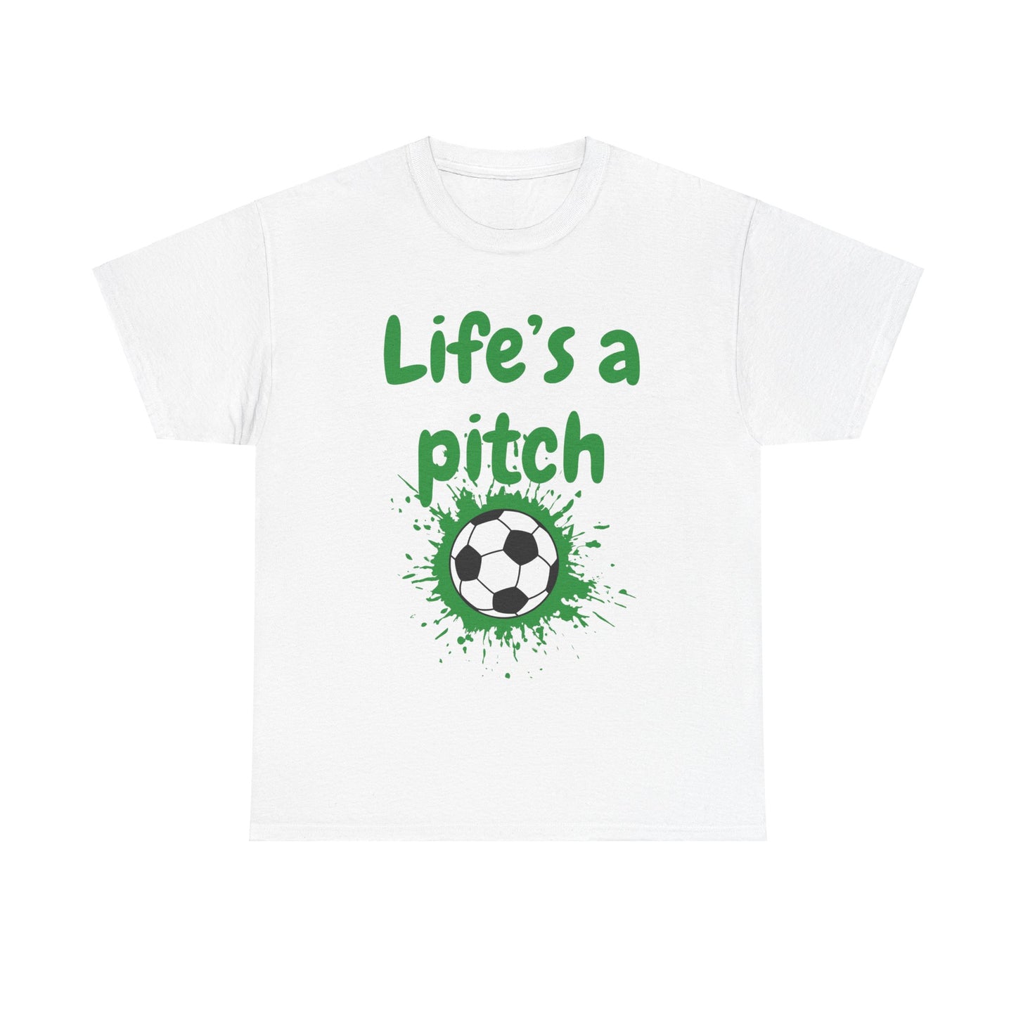 Unisex Heavy Cotton Tee - Life's A Pitch