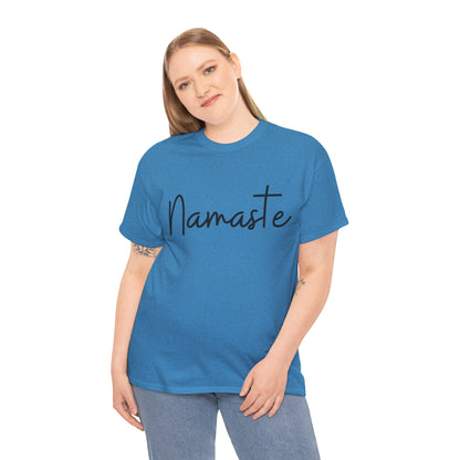 "Namaste" (Hindi Greeting) Unisex Heavy Cotton Tee