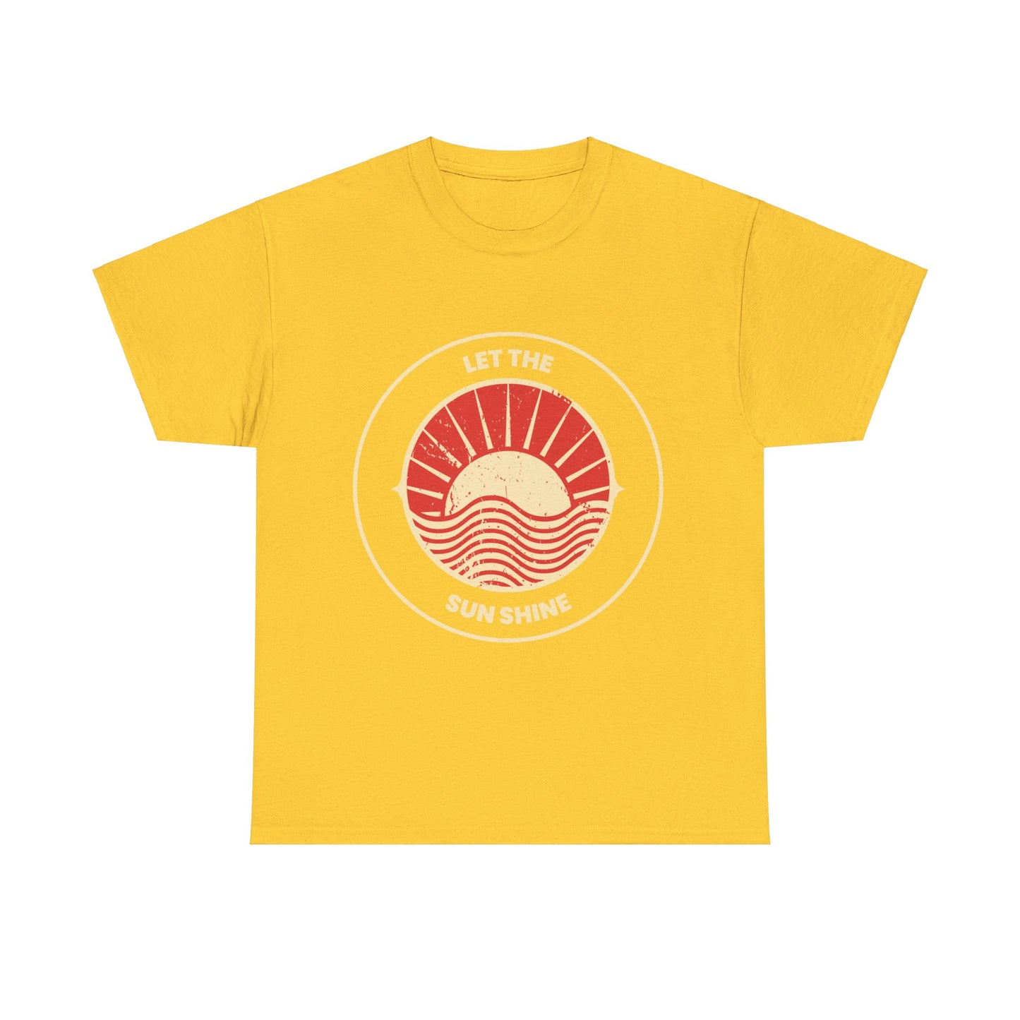 Unisex Heavy Cotton Tee - Let The Sun Shine