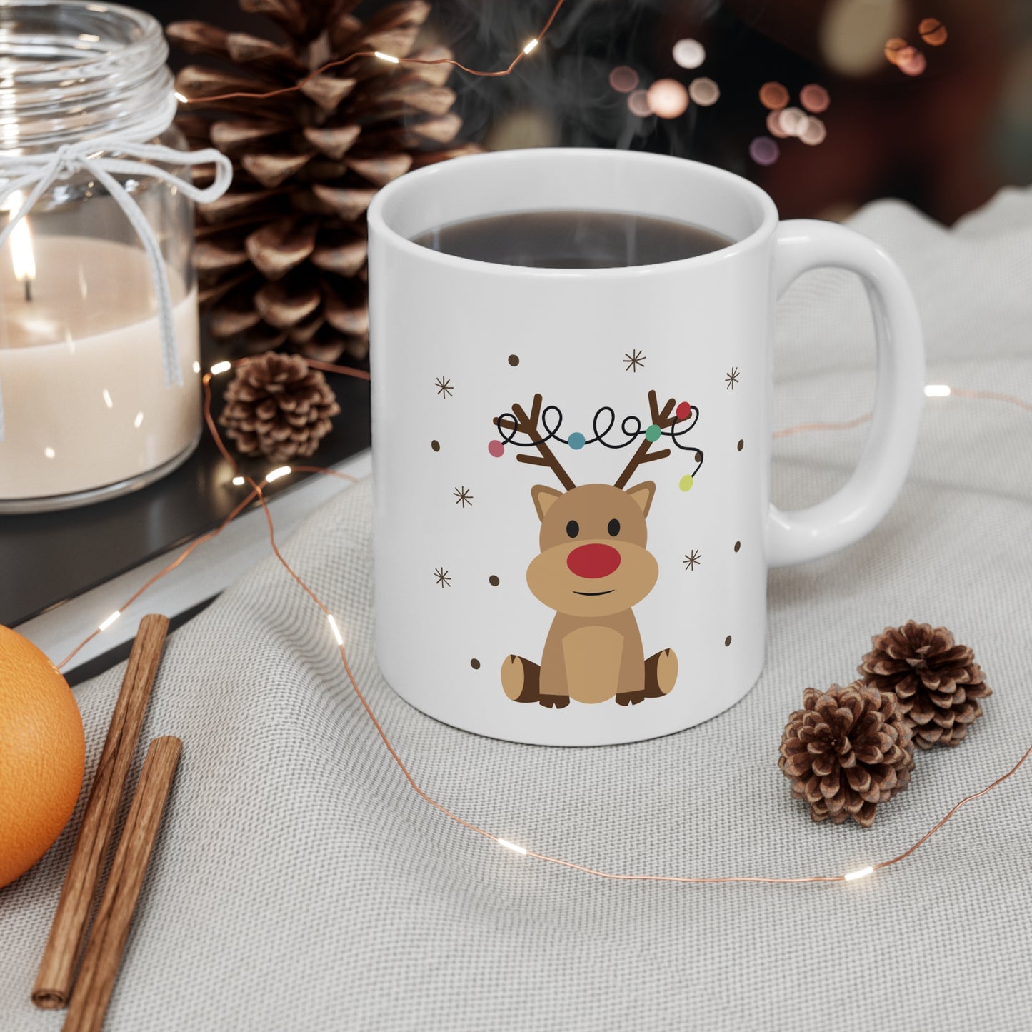 Christmas Reindeer Mug