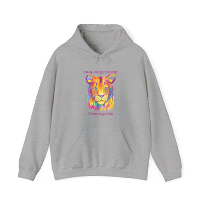 Unapologetically Courageous - Lioness Hoodie