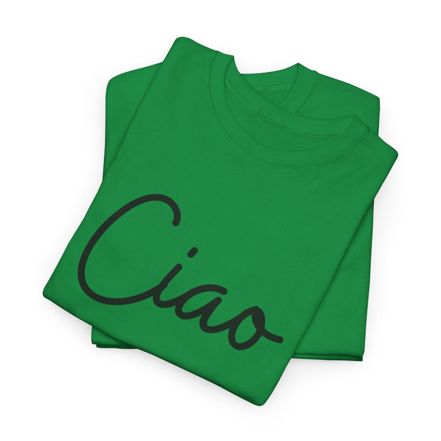 "Ciao" (Italian Greetings) Unisex Heavy Cotton Tee