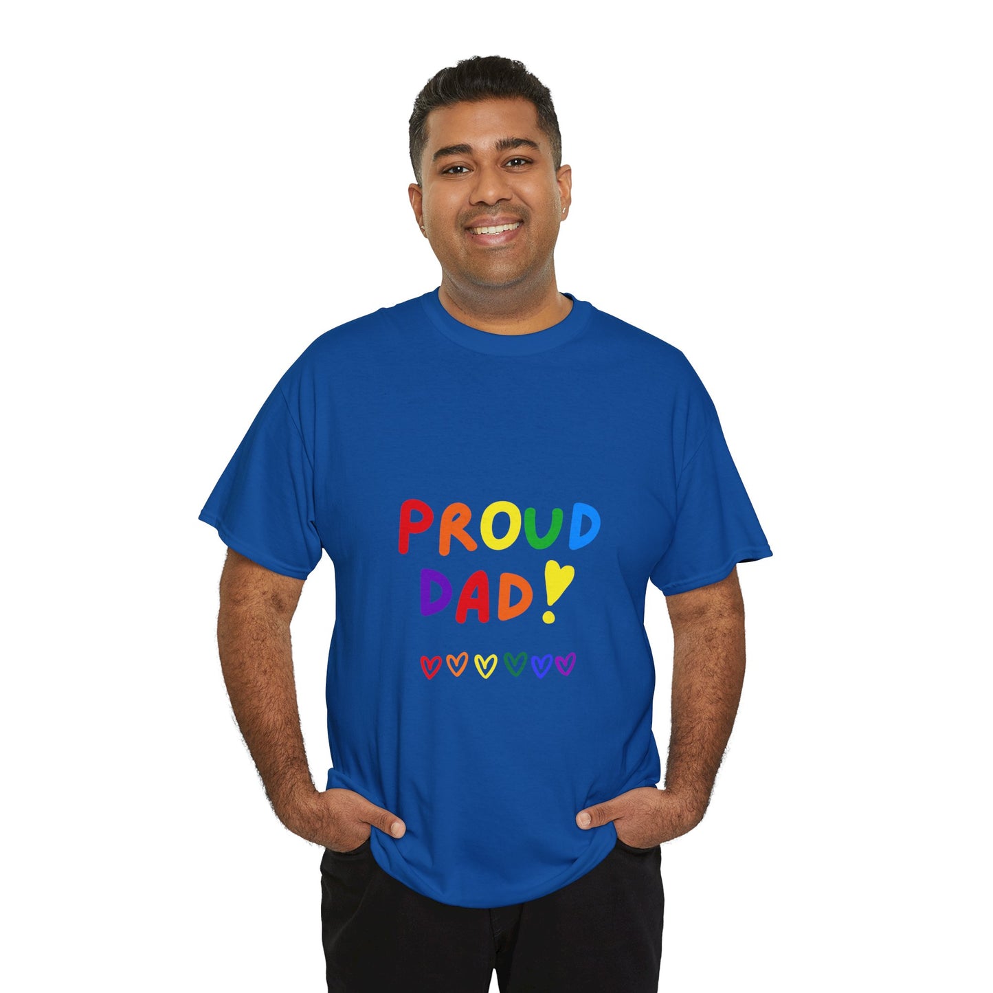 Unisex Heavy Cotton Tee - Proud Dad