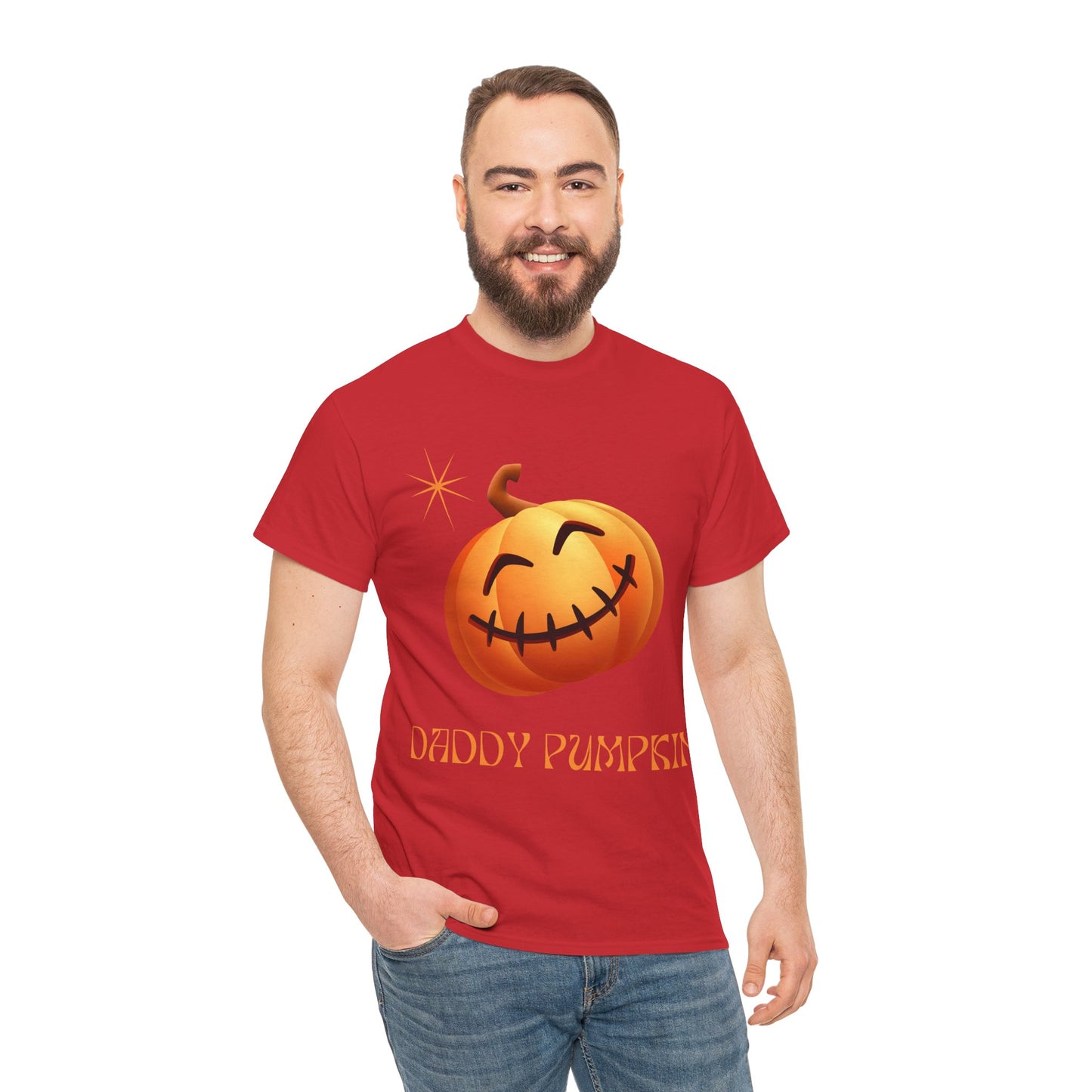 Daddy Pumpkin - Unisex Heavy Cotton Tee