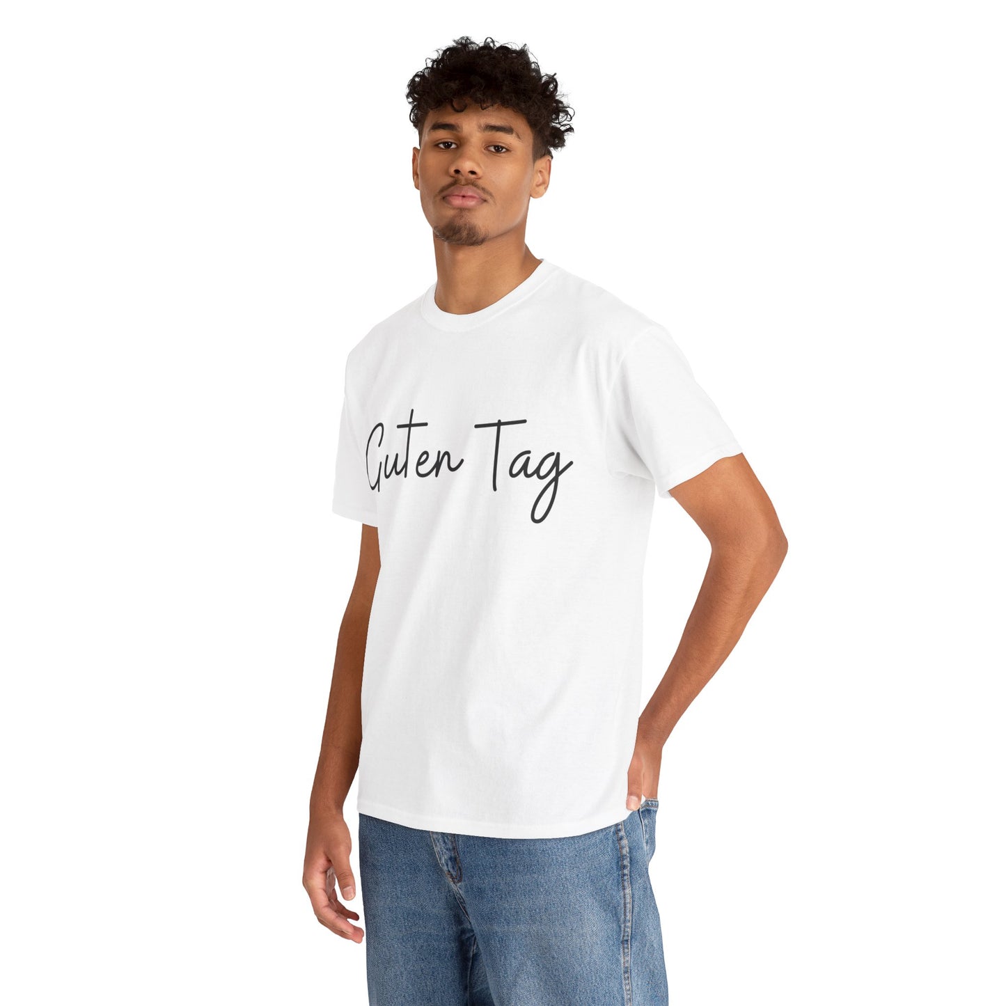 "Guten Tag" (German Greetings) Unisex Heavy Cotton Tee