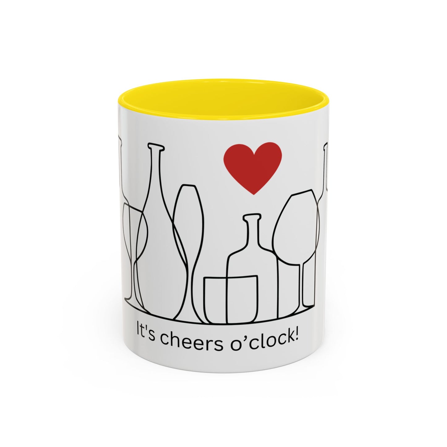 Cheers O'Clock Coffee Mug (11, 15oz)