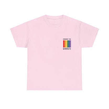 Unisex Heavy Cotton Tee - Embrace The Diversity Mini