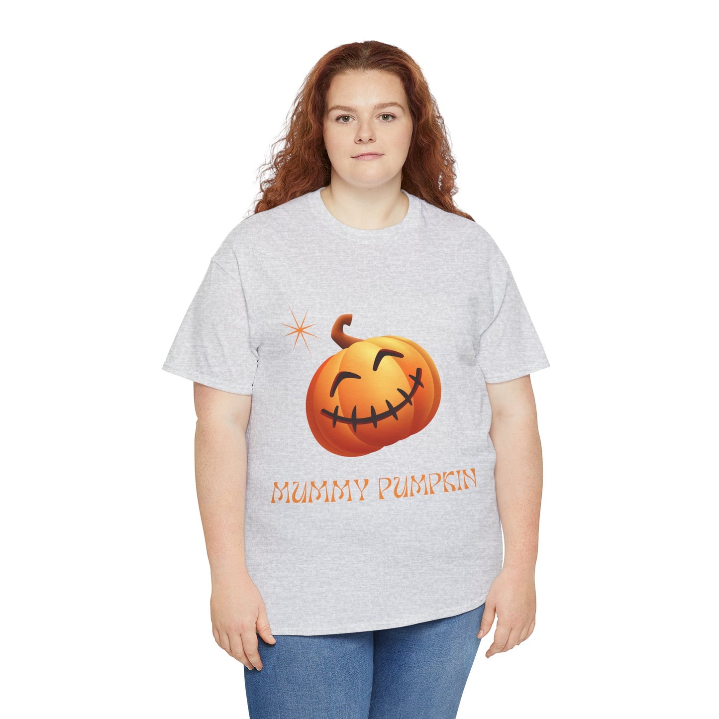 Mummy Pumpkin - Unisex Heavy Cotton Tee