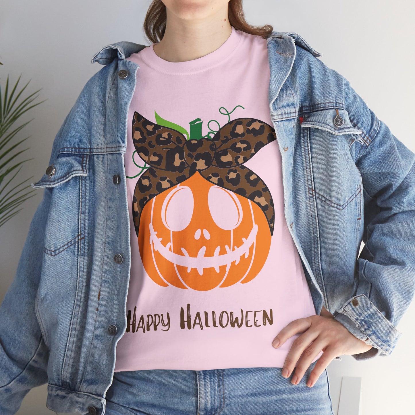 Unisex Heavy Cotton Tee - Happy Halloween