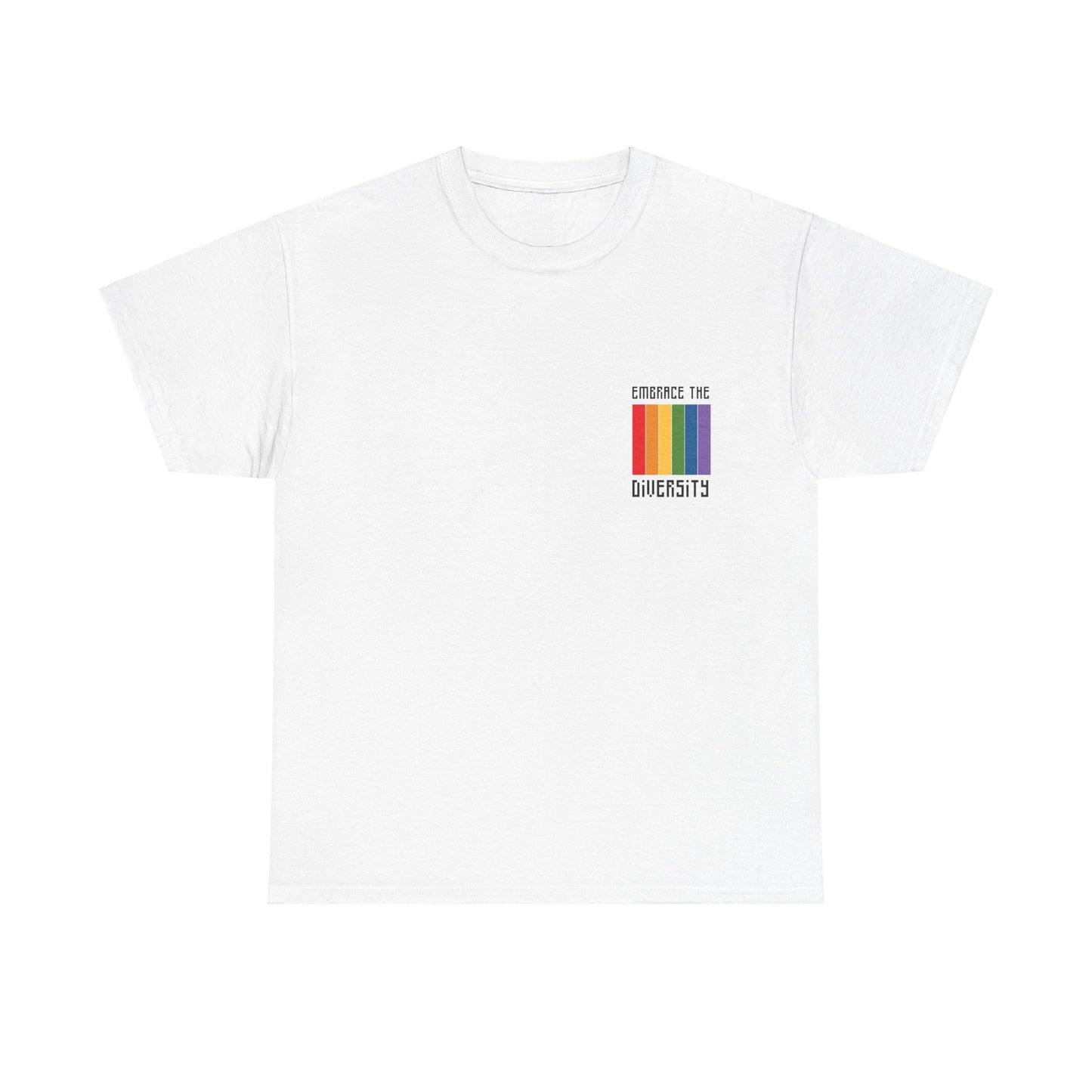 Unisex Heavy Cotton Tee - Embrace The Diversity Mini