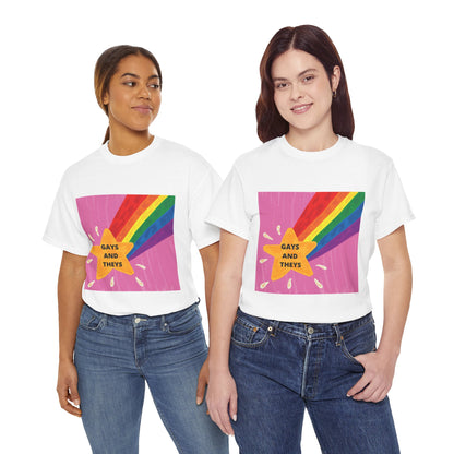 Unisex Heavy Cotton Tee - Gays And Theys