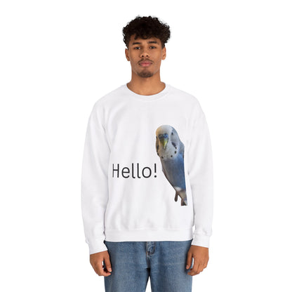 Budgie Hello Sweatshirt