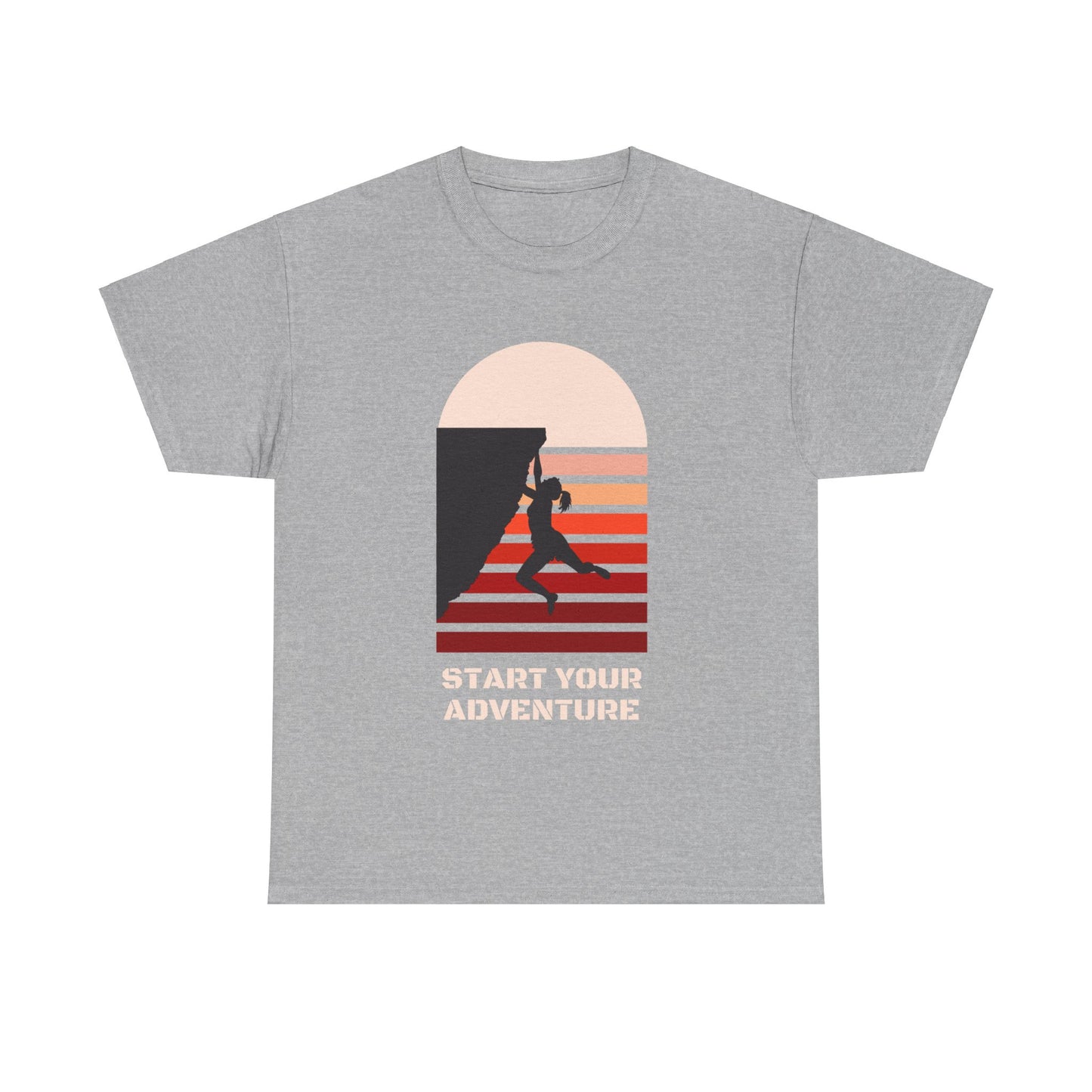 Climbing Adventure 1 - Unisex Heavy Cotton Tee