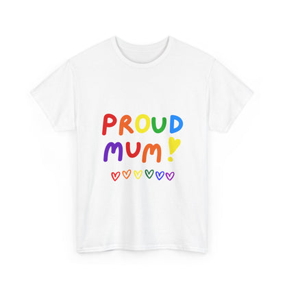 Unisex Heavy Cotton Tee - Proud Mum