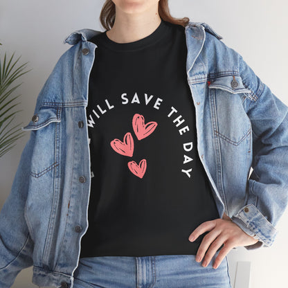 Love Will Save The Day - Unisex Heavy Cotton Tee