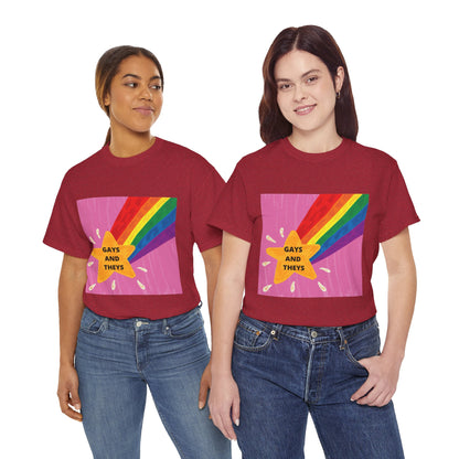 Unisex Heavy Cotton Tee - Gays And Theys