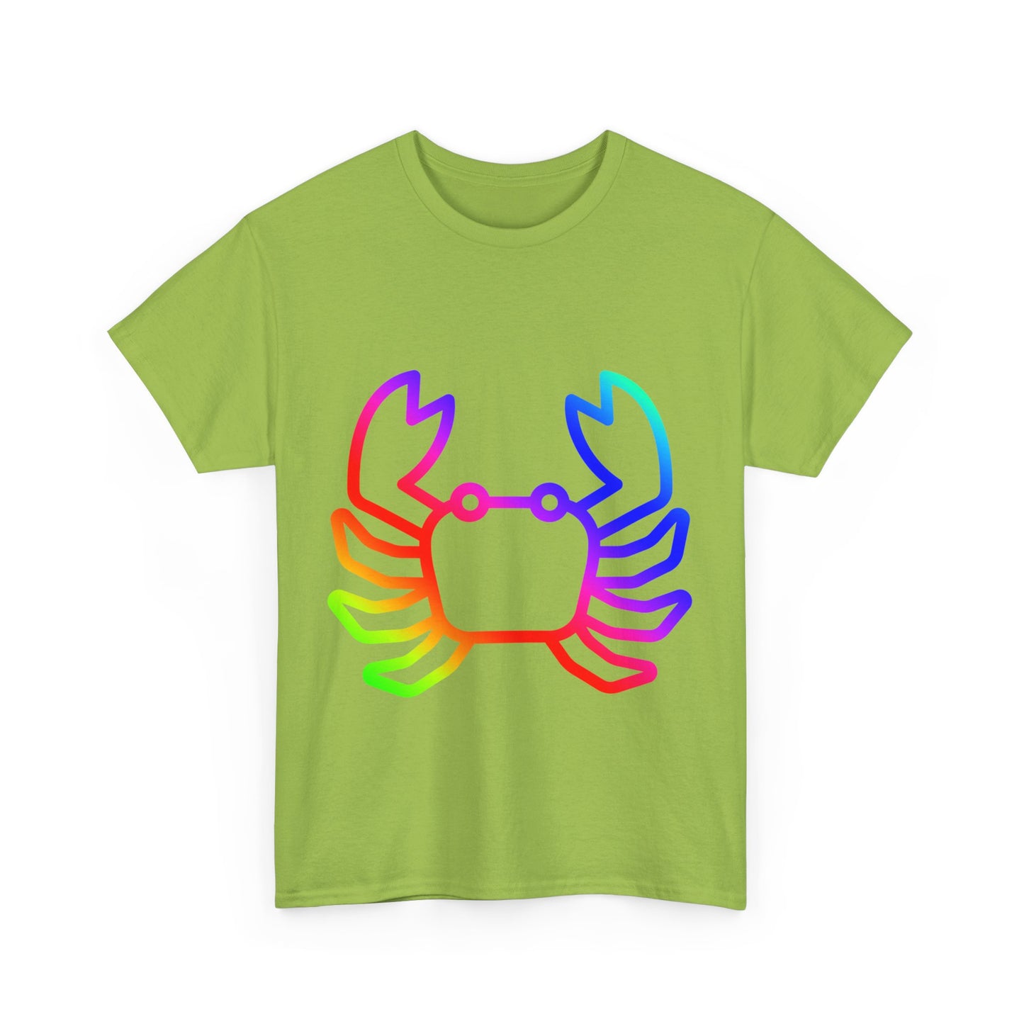 Vibrant, rainbow, colourful crab. Ideal for any animal or wildlife lover.  T-SHIRT