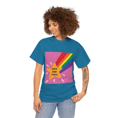 Unisex Heavy Cotton Tee - Gays And Theys