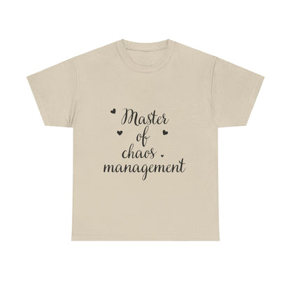 Unisex Heavy Cotton Tee - Chaos Management