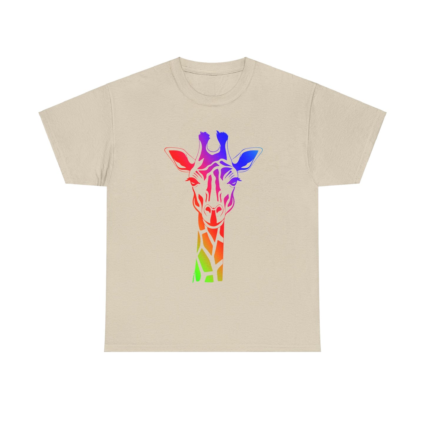 vibrant animal lover t-shirt with colourful rainbow gecko outline. Great for as a gift. Great for wildlife adventures.