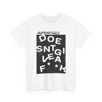 Unapologetically Doesn't Give a F**k Scramble Tee