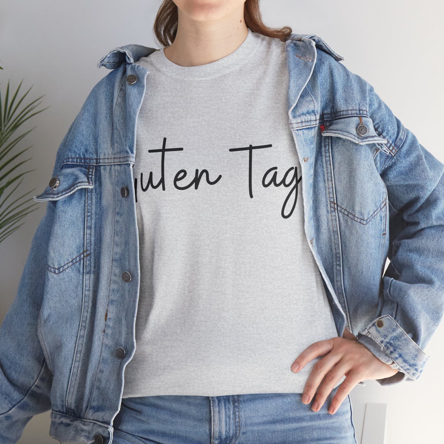 "Guten Tag" (German Greetings) Unisex Heavy Cotton Tee