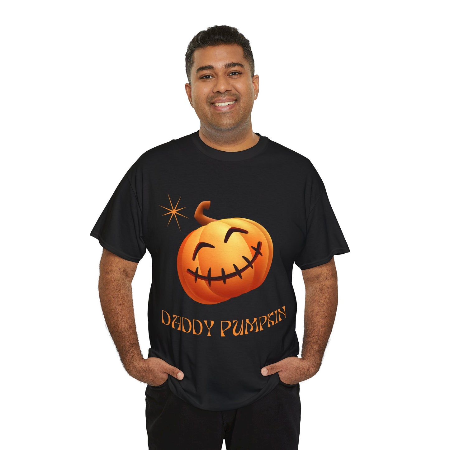 Daddy Pumpkin - Unisex Heavy Cotton Tee