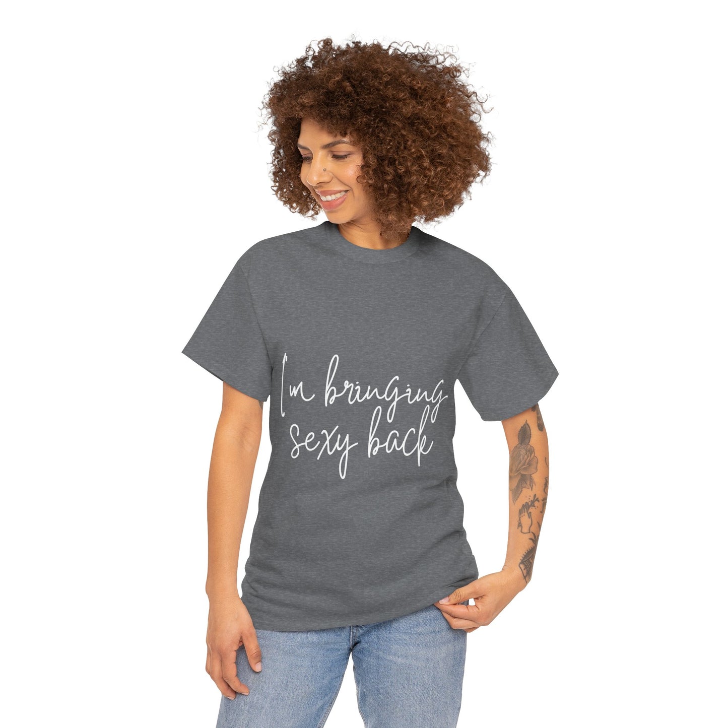 Sexy Back- Unisex Heavy Cotton Tee