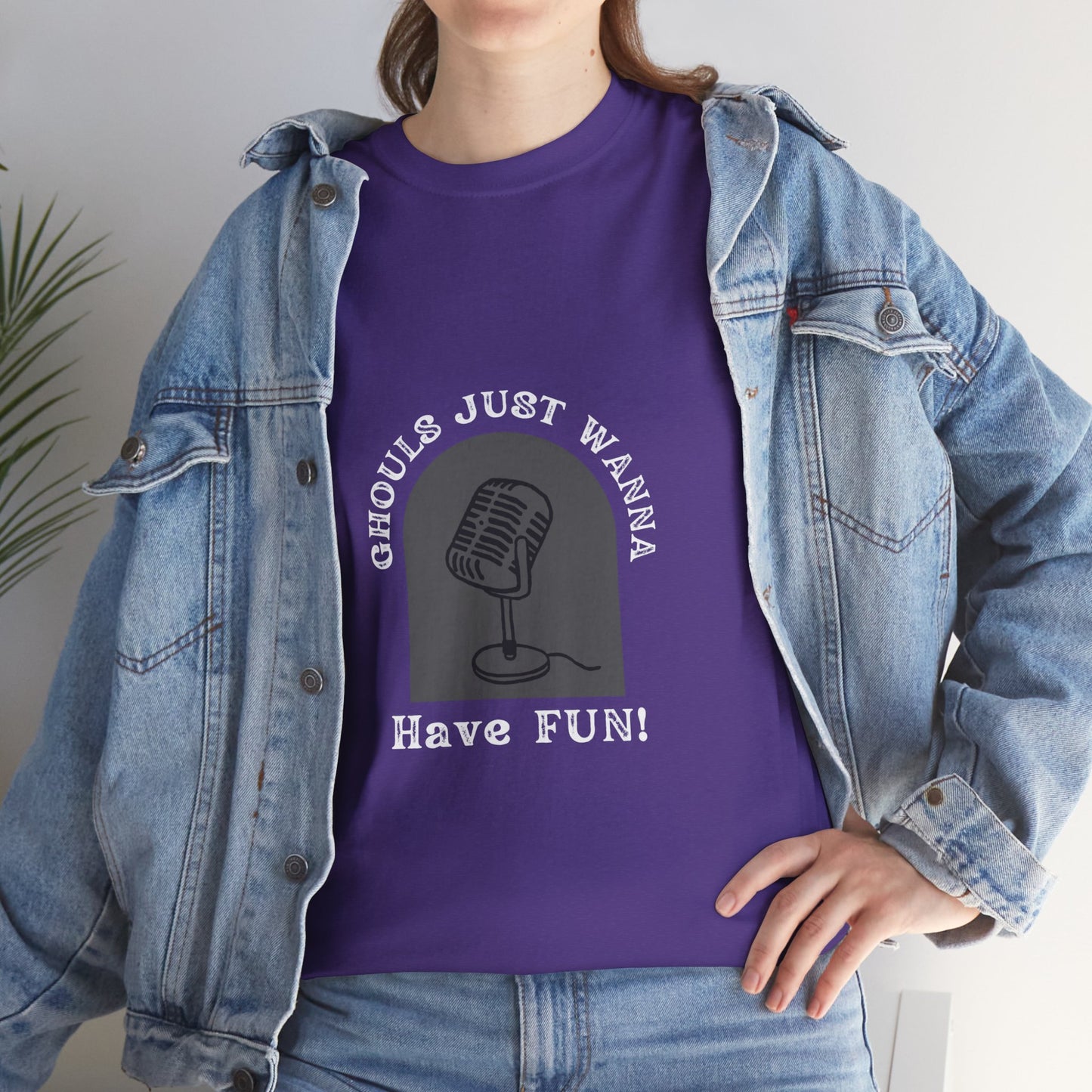 Unisex Heavy Cotton Tee - Ghouls Just Wanna Have Fun