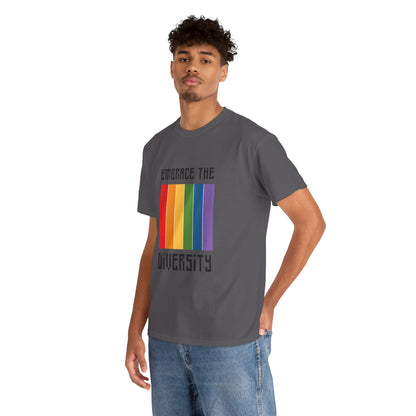 Unisex Heavy Cotton Tee - Embrace The Diversity