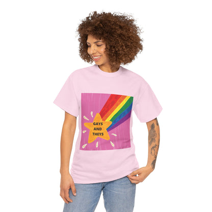 Unisex Heavy Cotton Tee - Gays And Theys