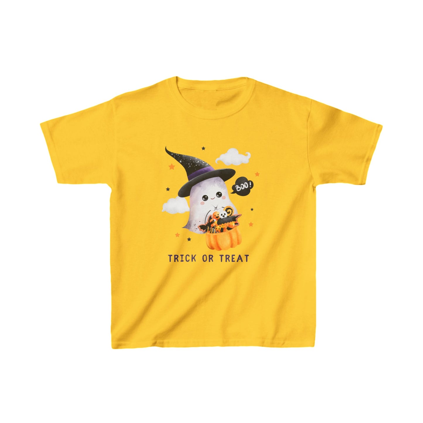 Kids Heavy Cotton™ Tee - Trick Or Treat