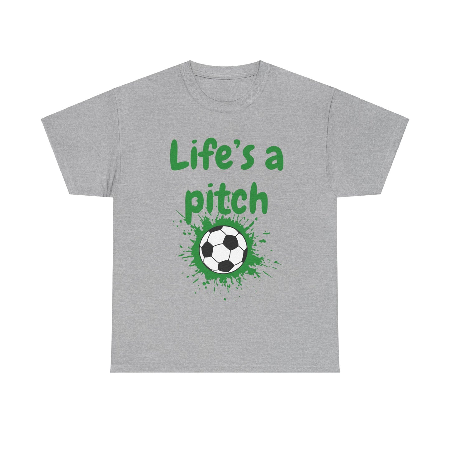 Unisex Heavy Cotton Tee - Life's A Pitch