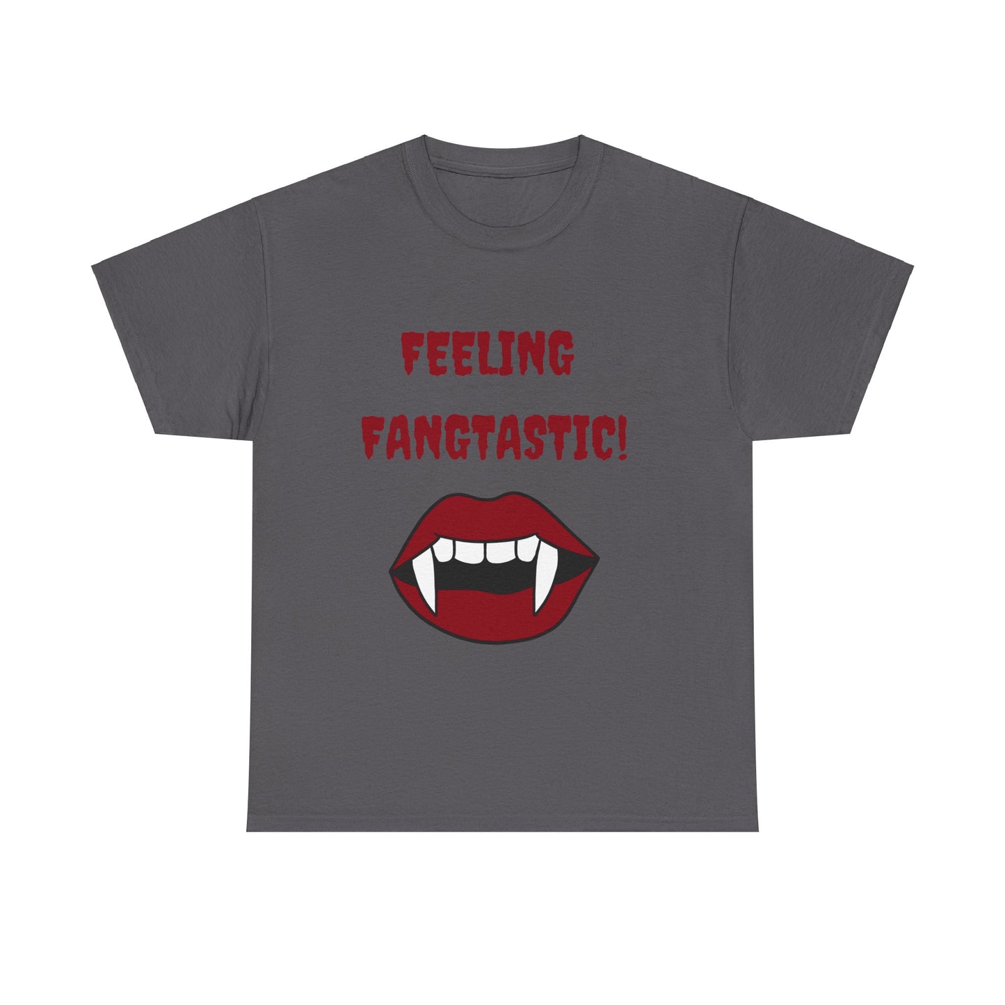 Unisex Heavy Cotton Tee - Feeling Fangtastic