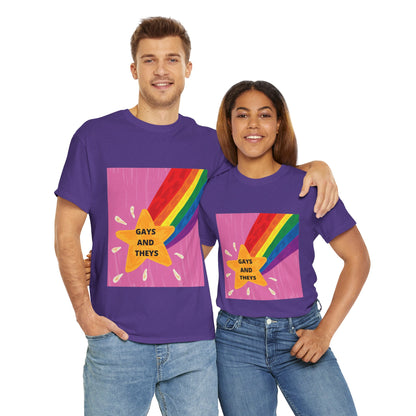 Unisex Heavy Cotton Tee - Gays And Theys